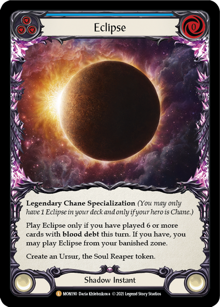 【Cold Foil】[F-MON190-L]Eclipse