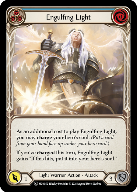 [U-MON050-C]Engulfing Light (Blue)