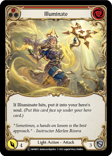 [U-MON072-C]Illuminate (Red)