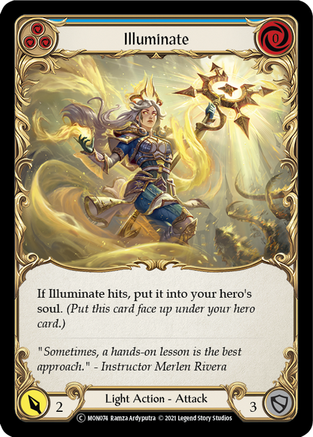 [U-MON074-C]Illuminate (Blue)