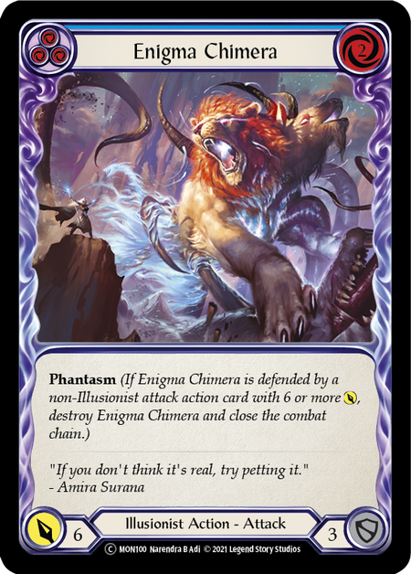 [U-MON100-C]Enigma Chimera (Blue)