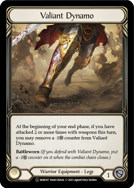 【Rainbow Foil】[U-MON107-L]Valiant Dynamo