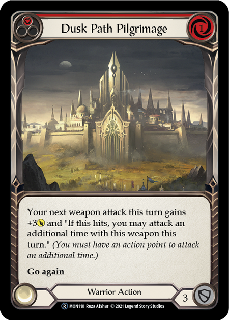 [U-MON110-R]Dusk Path Pilgrimage (Red)