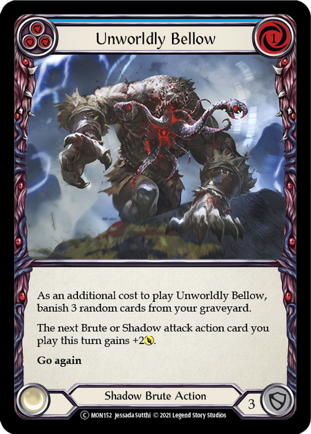 [U-MON152-C]Unworldly Bellow (Blue)