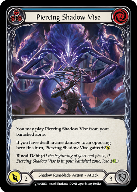 [U-MON173-C]Piercing Shadow Vise (Blue)