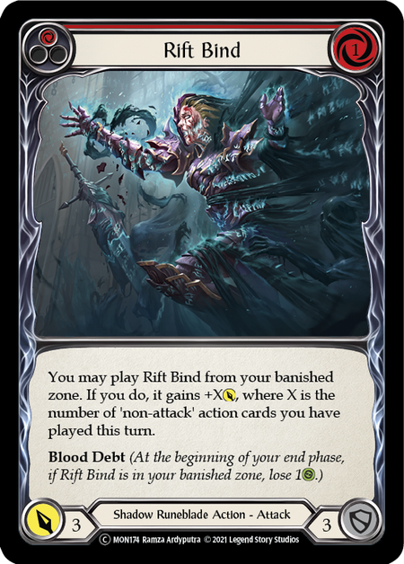 [U-MON174-C]Rift Bind (Red)