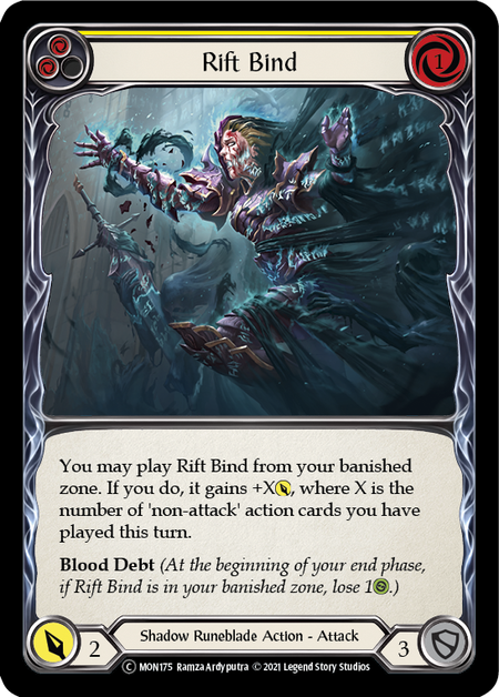 [U-MON175-C]Rift Bind (Yellow)