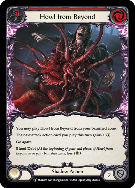 [U-MON200-R]Howl from Beyond (Red)
