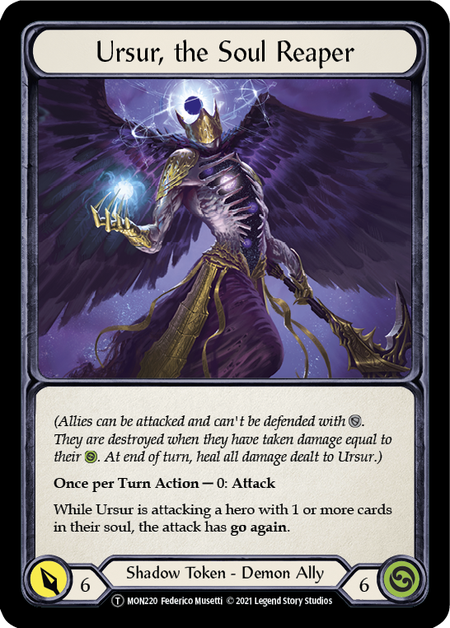 [U-MON219-T]Blasmophet, the Soul Harvester // Ursur, the Soul Reaper