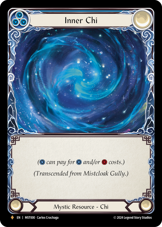 【Rainbow Foil】[N-MST000-F]Mistcloak Gully // Inner Chi