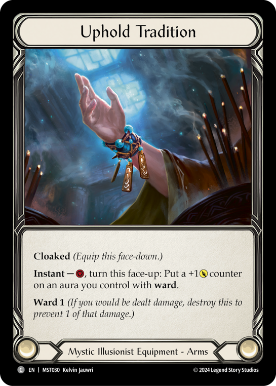 【Cold Foil】[N-MST030-C]Uphold Tradition