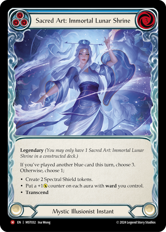 [N-MST032-M]Sacred Art: Immortal Lunar Shrine // Inner Chi