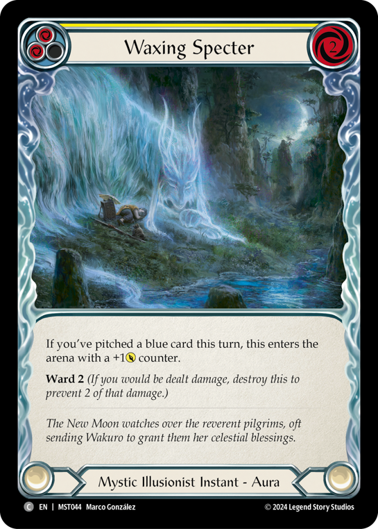 【Rainbow Foil】[N-MST044-C]Waxing Specter (Yellow)