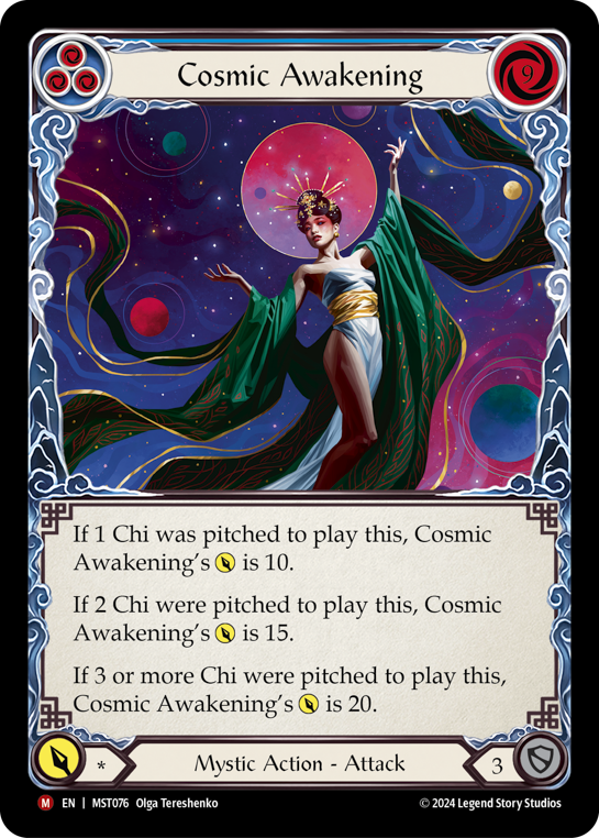 【Rainbow Foil】[N-MST076-M]Cosmic Awakening