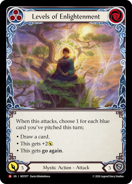 【Rainbow Foil】[N-MST077-M]Levels of Enlightenment