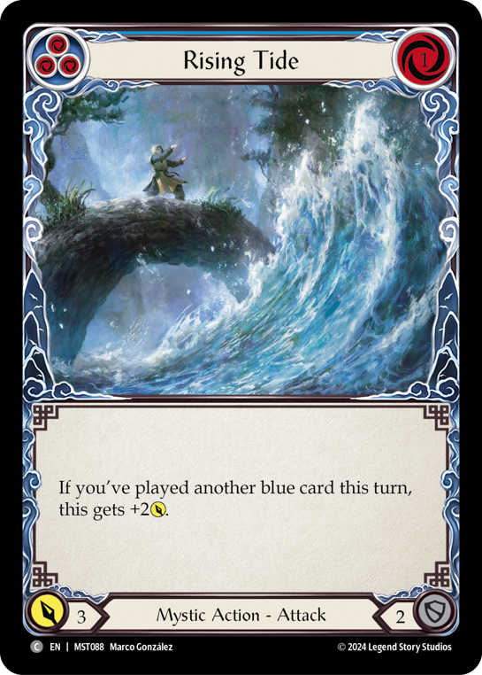 【Rainbow Foil】[N-MST088-C]Rising Tide