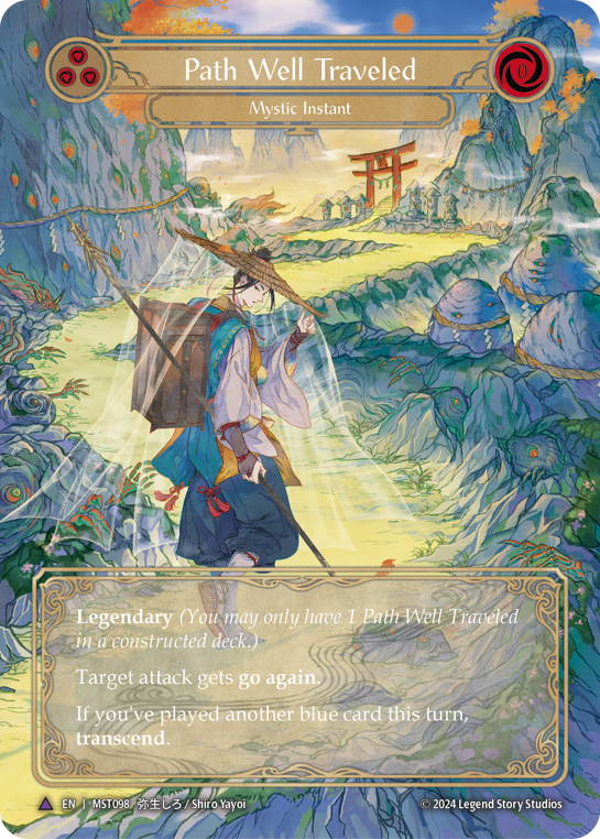 【Cold Foil】[N-MST098-V]Path Well Traveled // Inner Chi (Full Art)