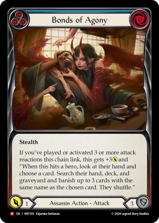 【Rainbow Foil】[N-MST103-M]Bonds of Agony