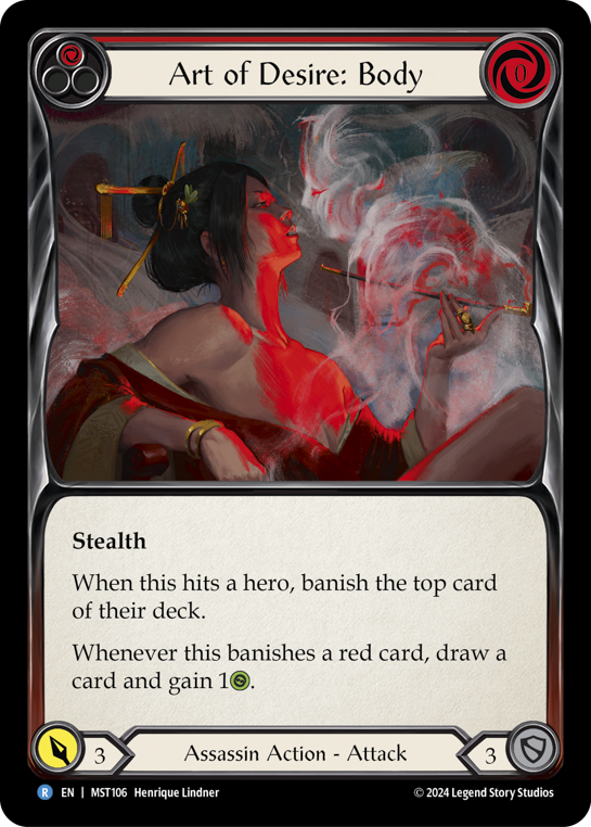 【Rainbow Foil】[N-MST106-R]Art of Desire: Body