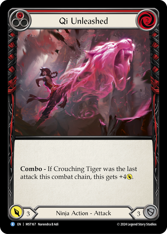 [N-MST167-R]Qi Unleashed (Red)