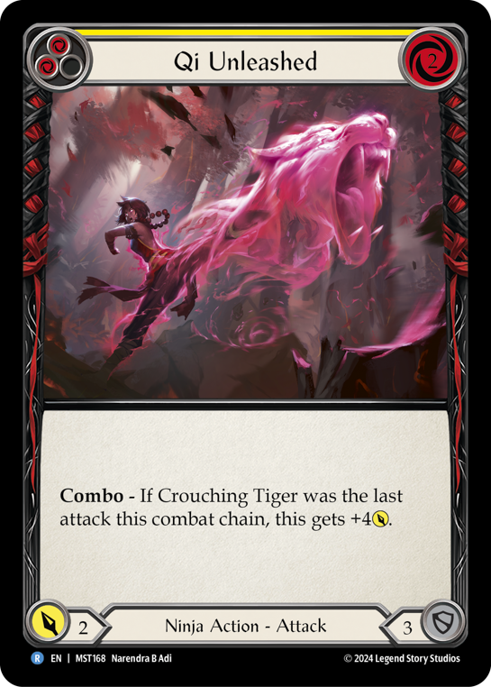[N-MST168-R]Qi Unleashed (Yellow)