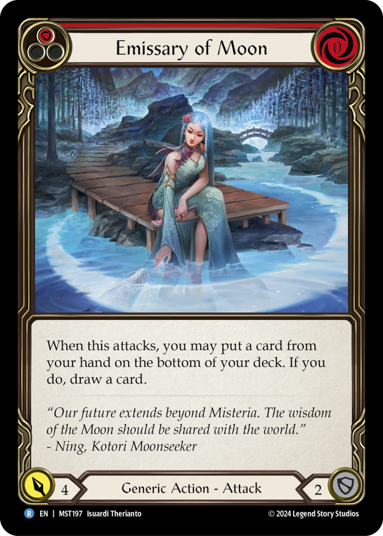 【Rainbow Foil】[N-MST197-R]Emissary of Moon