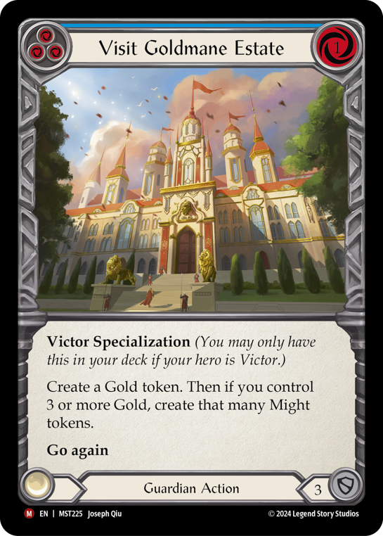 【Rainbow Foil】[N-MST225-M]Visit Goldmane Estate