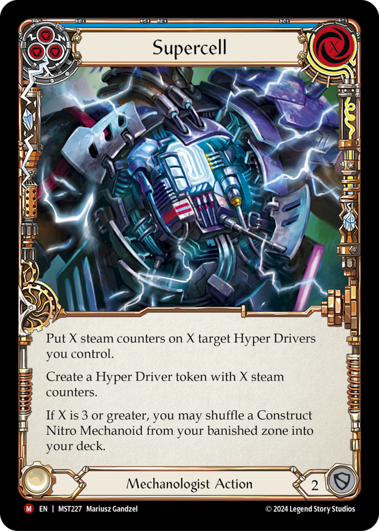 【Rainbow Foil】[N-MST227-M]Supercell