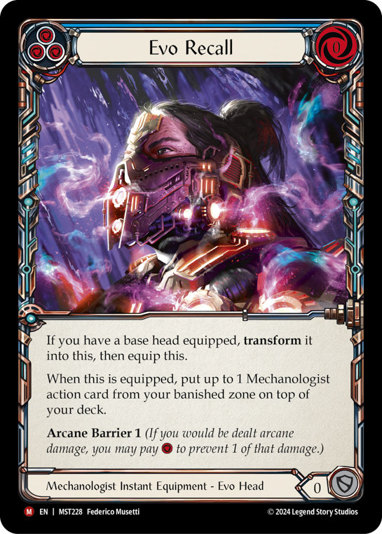 【Cold Foil】[N-MST228-M]Evo Recall