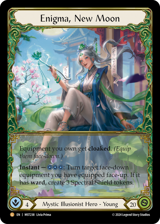 【Rainbow Foil】[N-MST238-L]Enigma, New Moon
