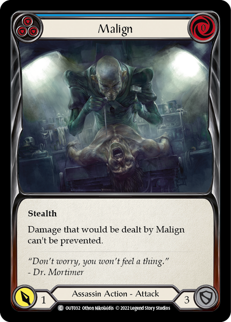 [N-OUT032-C]Malign (Blue)