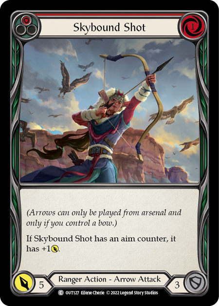 [N-OUT127-C]Skybound Shot (Red)