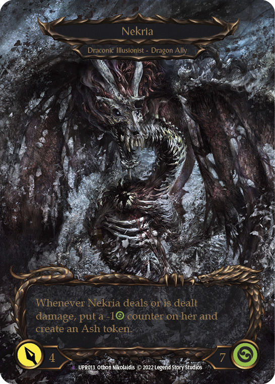 【Cold Foil】[N-UPR013-V]Invoke Nekria // Nekria (Extended Art)