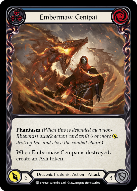 [N-UPR029-C]Embermaw Cenipai (Blue)