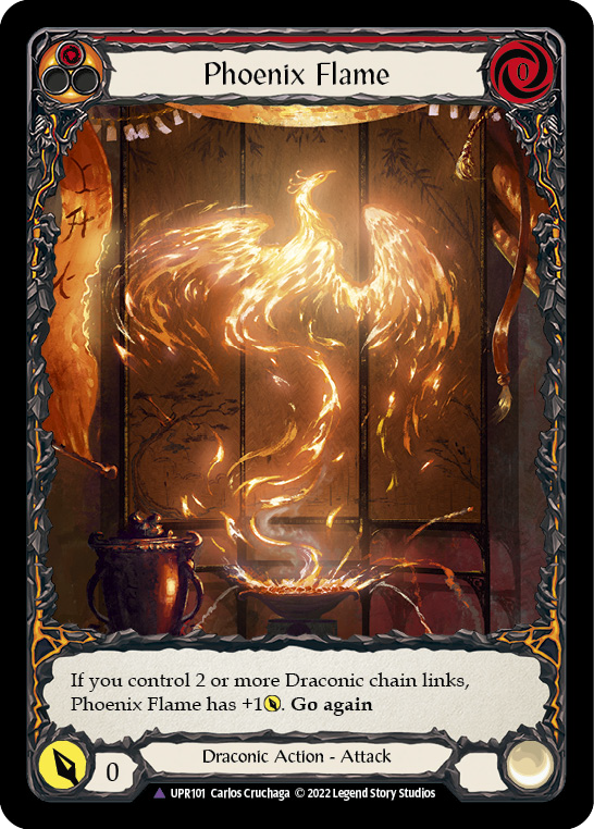 【Cold Foil】[N-UPR101-V]Phoenix Flame (Extended Art)