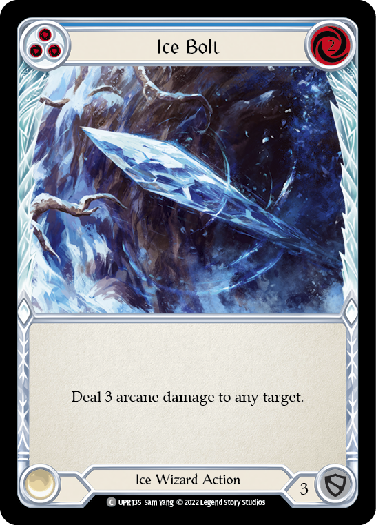 [N-UPR135-C]Ice Bolt (Blue)