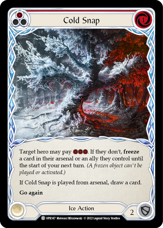 [N-UPR147-C]Cold Snap (Red)