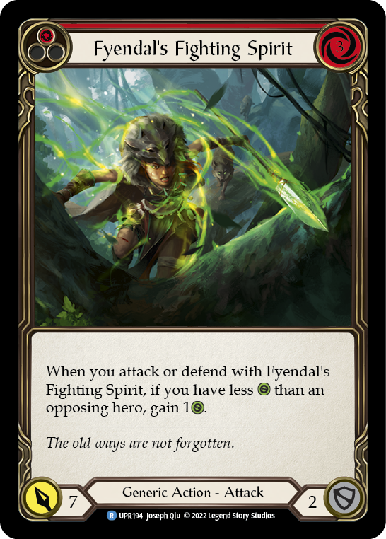 [N-UPR194-R]Fyendal's Fighting Spirit (Red)