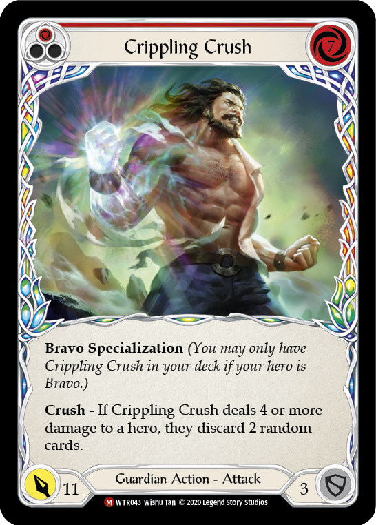 【Rainbow Foil】[U-WTR043-M]Crippling Crush