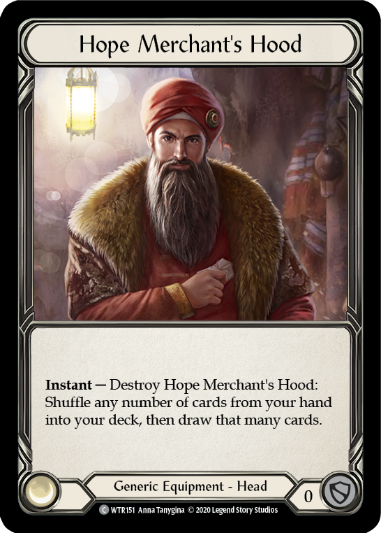 [U-WTR151-C]Hope Merchant's Hood
