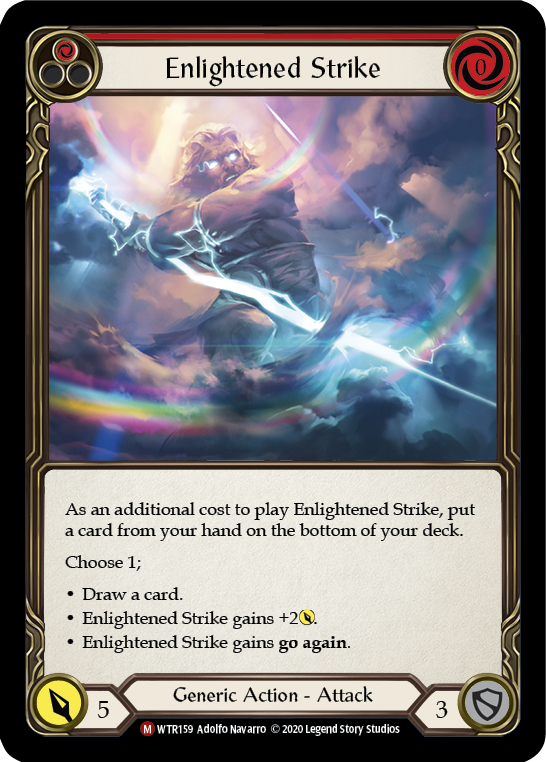 【Rainbow Foil】[U-WTR159-M]Enlightened Strike