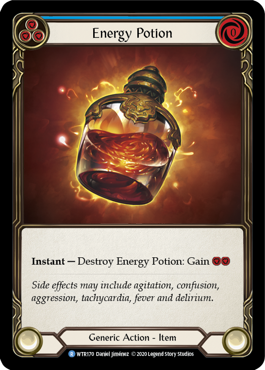 【Rainbow Foil】[U-WTR170-R]Energy Potion