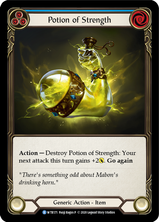 【Rainbow Foil】[U-WTR171-R]Potion of Strength