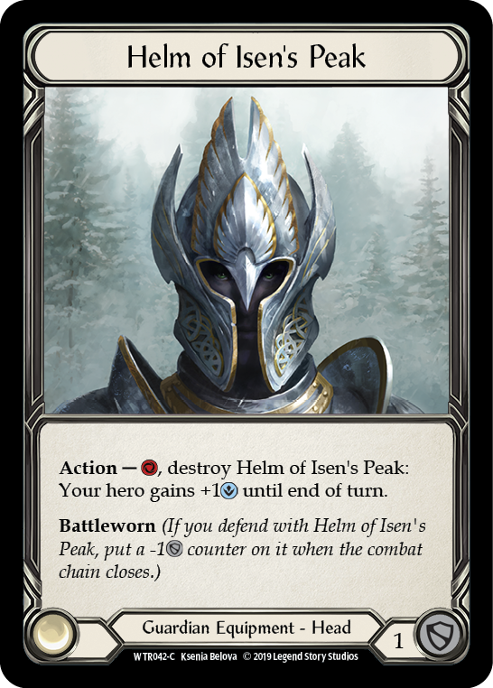 【Cold Foil】[A-WTR042-C]Helm of Isen's Peak