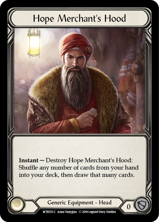 【Cold Foil】[A-WTR151-C]Hope Merchant's Hood