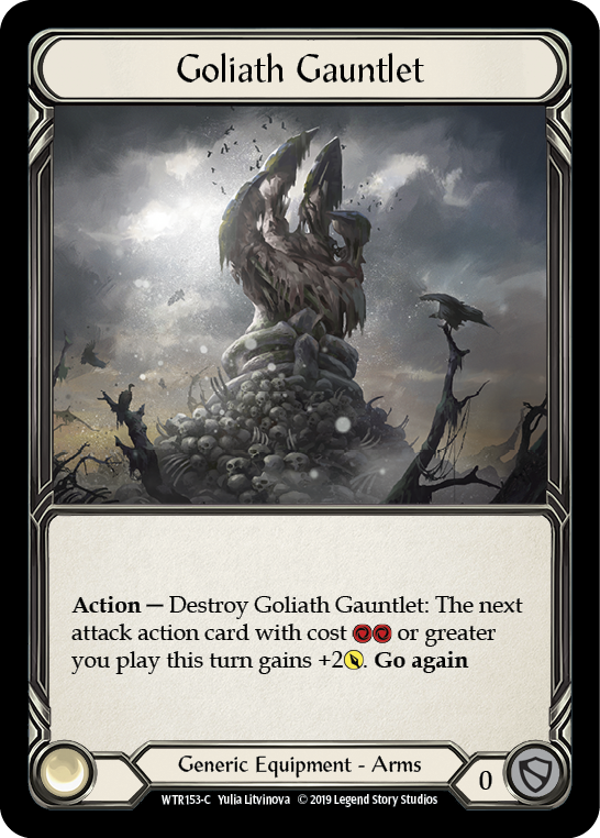 【Cold Foil】[A-WTR153-C]Goliath Gauntlet