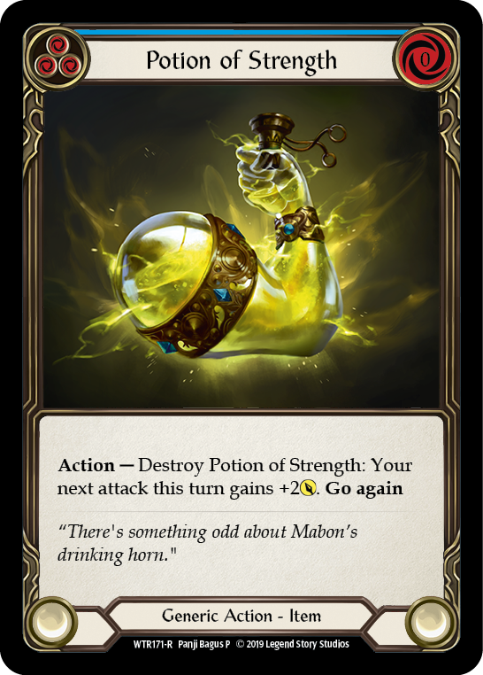 【Rainbow Foil】[A-WTR171-R]Potion of Strength