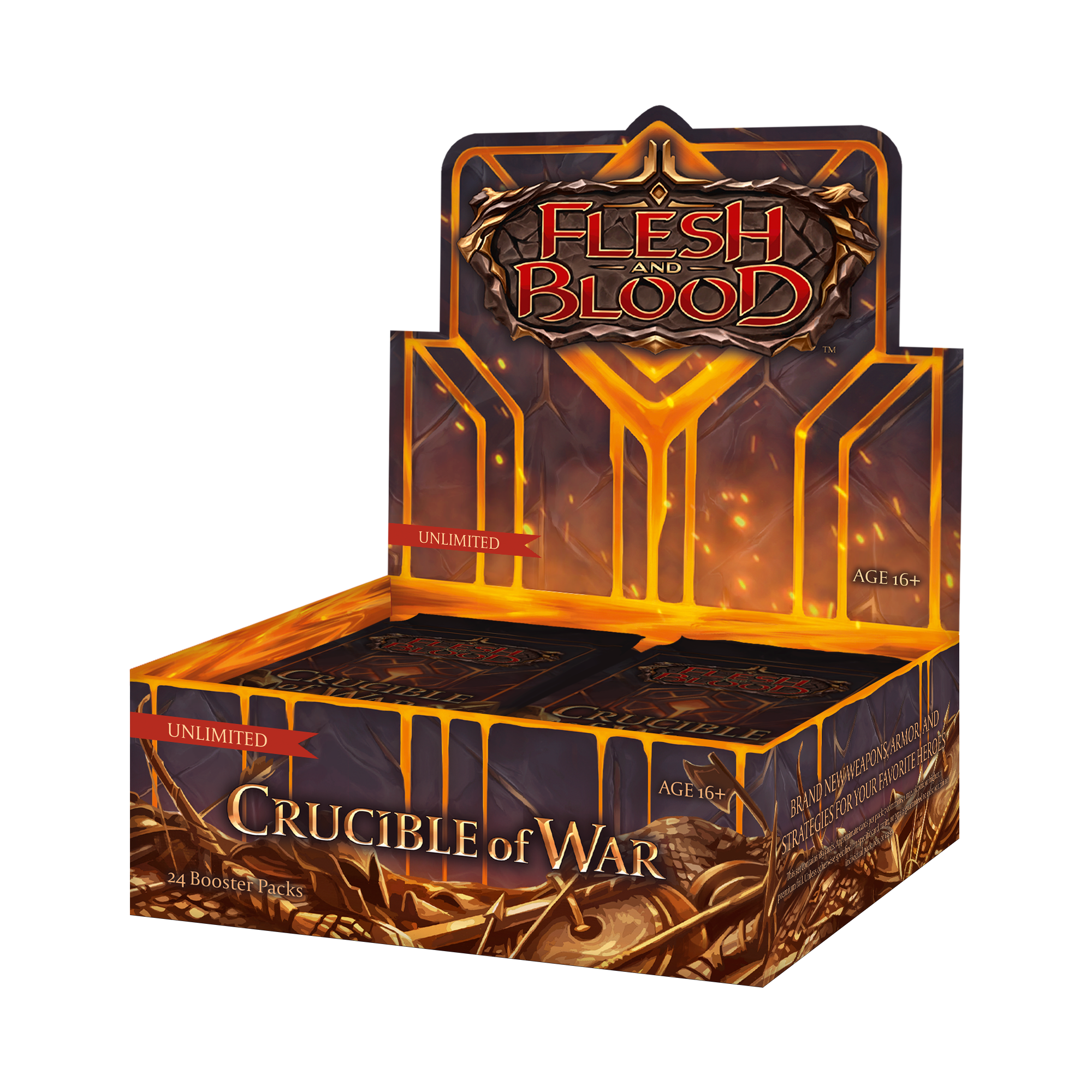 Flesh and Blood - Crucible of War (Unlimited Edition) Booster Box