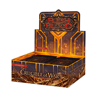 Flesh and Blood - Crucible of War (Unlimited Edition) Booster Box