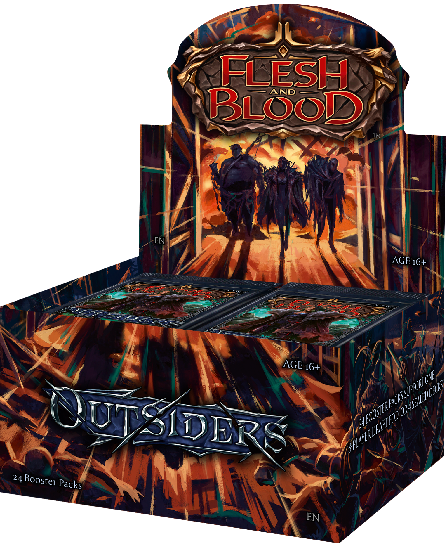 Flesh and Blood - Outsiders Booster Box